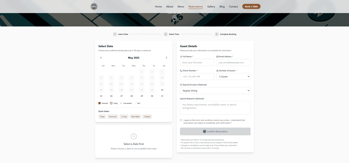 Booking System