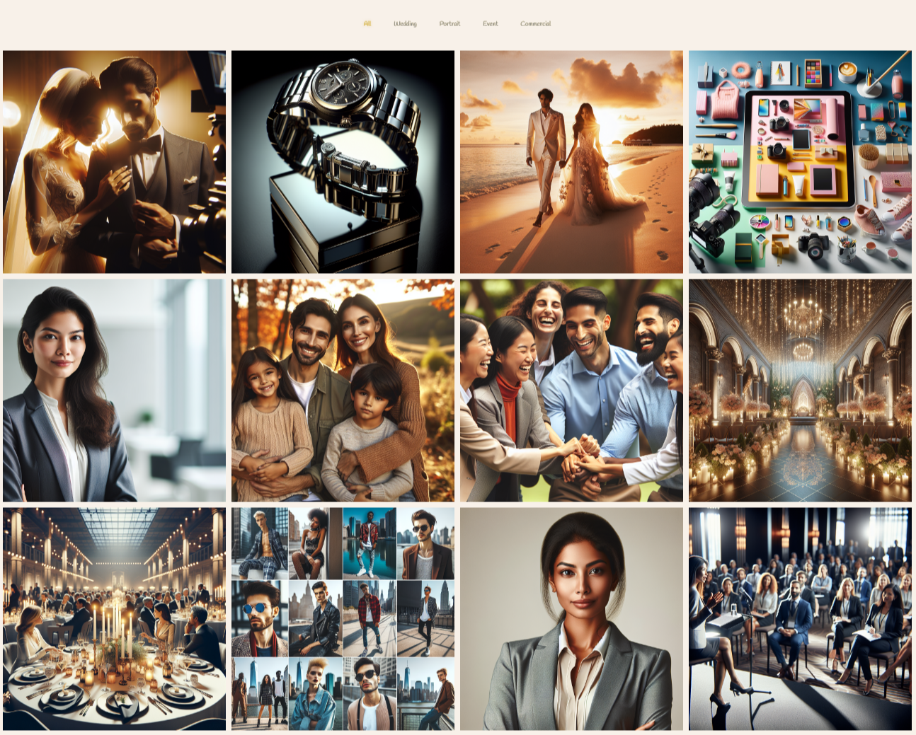 Photography Portfolio Gallery