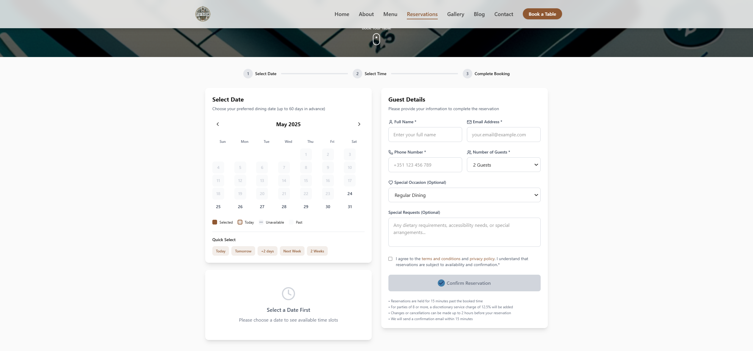 Booking System